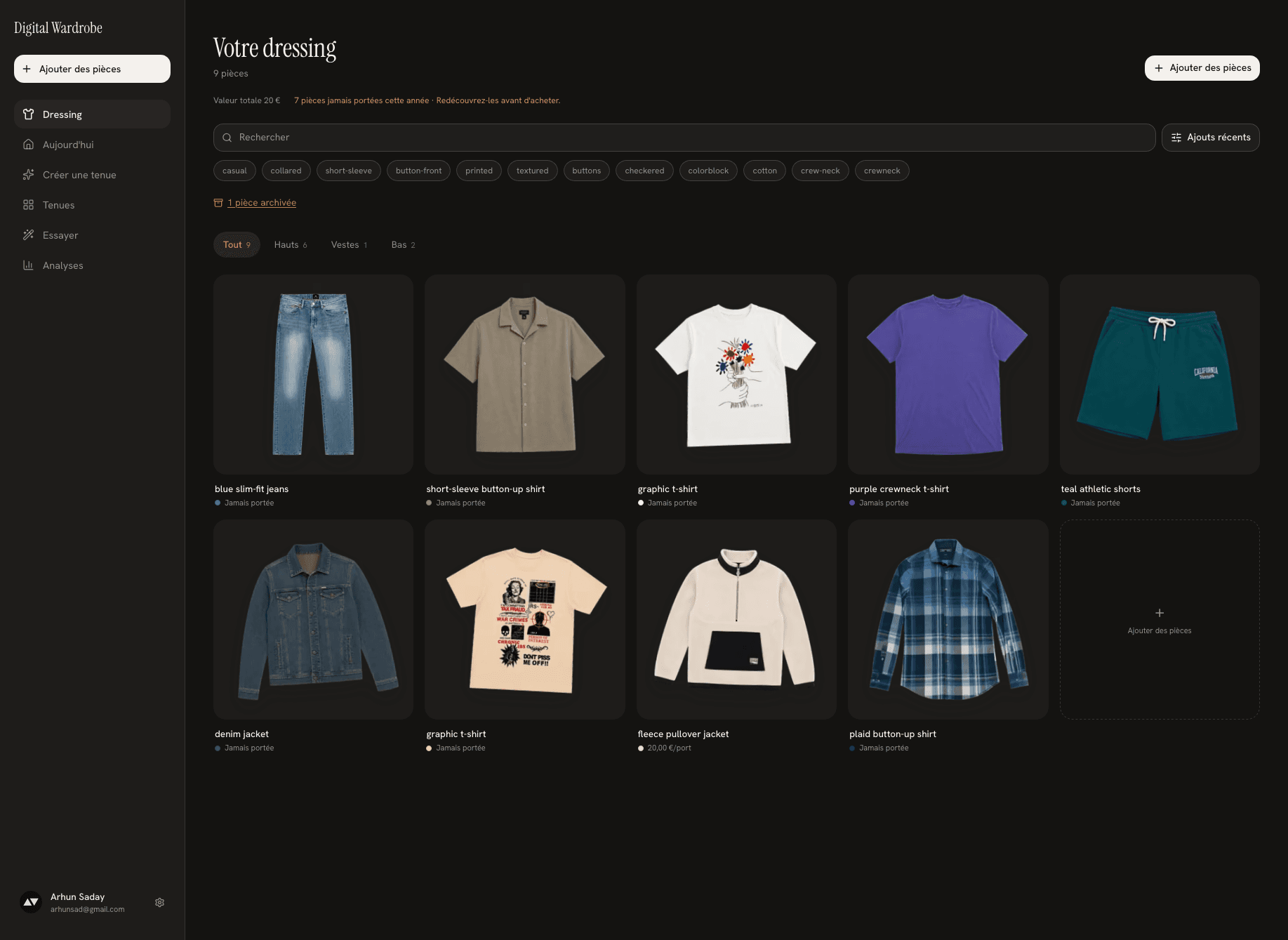 The Digital Wardrobe plans